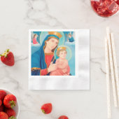 Our Lady of Perpetual Help Catholic 縁ありカクテルナプキン (インサイチュ)