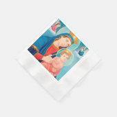 Our Lady of Perpetual Help Catholic 縁ありカクテルナプキン (角)