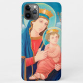 Our Lady of Perpetual Help Catholic iPhoneケース (裏面)