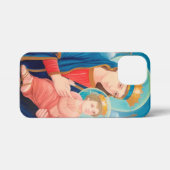 Our Lady of Perpetual Help Catholic iPhoneケース (裏面横)