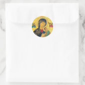 Our Lady of Perpetual Help Stickers ラウンドシール (バッグ)