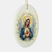 Our Lady of Sorrows God's Peace and Blessings セラミックオーナメント (右)