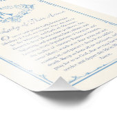 Our Lady of This House Prayer Printable 5x7 フォトプリント (角)