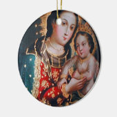 OUR LADY REFUGE OF SINNERS セラミックオーナメント (左)