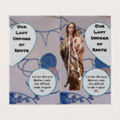 Our Lady Undoer of knots Prayer Card (外部フラット)