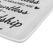 Our Laughs Are Limitless Friendship Quote カッティングボード (角)