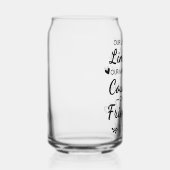 Our Laughs Are Limitless Friendship Quote ガラス缶 (右)