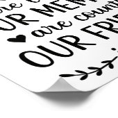 Our Laughs Are Limitless Friendship Quote  ポスター (角)