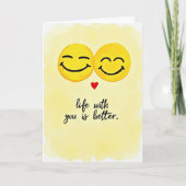 Our Life Is Better Together Card カード (正面)