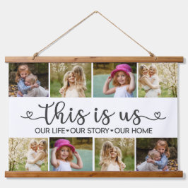 Our Life, Our Story, Our Home 吊り下げ型タペストリー
