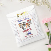 Our Little Animals Baseball 1st Birthday Party フェイバーバッグ (封をした状態)