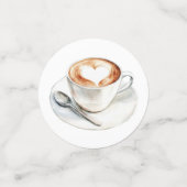 Our Little Bean Is Brewing Coffee Baby Shower コンフェッティ (スモール正面)