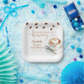 Our Little Bean Is Brewing Coffee Baby Shower ペーパープレート (パーティー)