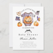 Our Little Boo Baby Shower  Invitation 招待状 (正面)