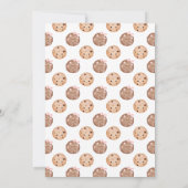 Our Little Cookie Pink Baby Shower 招待状 (裏面)