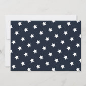 Our Little Firecracker  4TH of July Birthday サンキューカード (裏面)