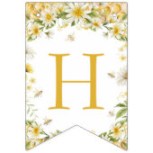 Our Little Honey 1st Birthday Banner バンティングフラッグ (第2の旗)