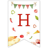 Our Little Meatball 1st Birthday バンティングフラッグ (第2の旗)