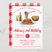 Our Little Meatball is Celebrating a Birthday!  招待状 (正面/裏面)