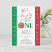 Our Little Meatball is One Birthday Party  招待状 (スタンド正面)