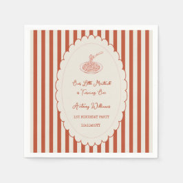 Our little meatball is turning one 1st Birthday  スタンダードカクテルナプキン