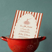 Our little meatball is turning one 1st Birthday  招待状