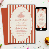 Our little meatball is turning one 1st Birthday  招待状