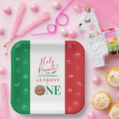 Our Little Meatball is Turning One Birthday Party  ペーパープレート (パーティー)