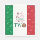 Our Little Meatball is Turning Two Birthday Party  スタンダードランチョンナプキン (正面)