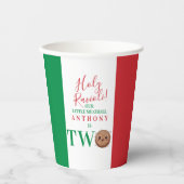 Our Little Meatball is Turning Two Birthday Party 紙コップ (正面)