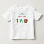 Our Little Meatball is Two 2nd Birthday  トドラーTシャツ (正面)