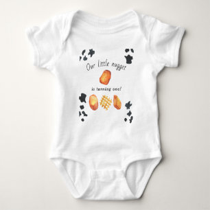 Our Little Nuggetの1歳の誕生日 ベビーボディスーツ