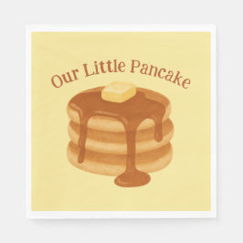 Our Little Pancake Breakfast Brunch Theme スタンダードランチョンナプキン