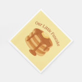 Our Little Pancake Breakfast Brunch Theme スタンダードランチョンナプキン (角)