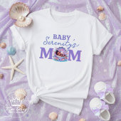 Our Little Pearl Mom-to-Be Seashell Baby Shower Tシャツ
