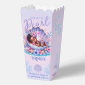 Our little Pearl Seashell Pastel Baby Shower フェイバーボックス (正面)