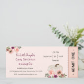 Our Little Pumpkinの1歳誕生日招待状 招待状 (スタンド正面)