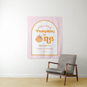 Our Little Pumpkin Girl 1st Birthday Party Banner タペストリー (インサイチュ)