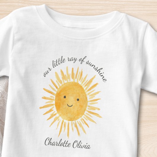 Our Little Ray Of Sunshine ベビーTシャツ