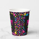 our little Retro Neon 80's Birthday Party 紙コップ (右)
