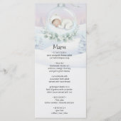 Our Little Snowbaby is on the way Party Menu メニュー (正面)