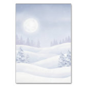 Our Little Snowbaby is on the way Seating Guide テーブルナンバー (裏面)