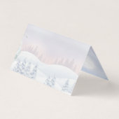 Our Little Snowbaby is on the way Seating Name (裏面)