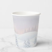Our Little Snowbaby is on the way Winter snow 紙コップ (裏面)