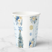 Our Little Snowflake Blue Winter Birthday Party 紙コップ (右)