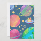 “Our Little Star” Baby Shower Invitation 招待状 (裏面)