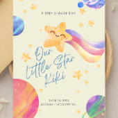“Our Little Star” Baby Shower Invitation 招待状