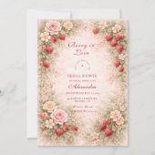 Our Little Strawberry Love 招待状 (正面)