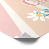 Our Little Sunshine 1st Birthday Welcomeポスター ポスター (角)