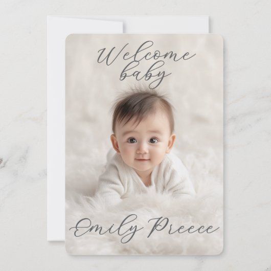 Our Little Sunshine’s Birthday Bash 招待状 (裏面)